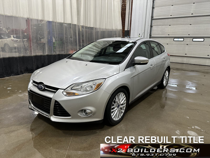 2012 Ford Focus SEL CLEAR REBUILT TITLE